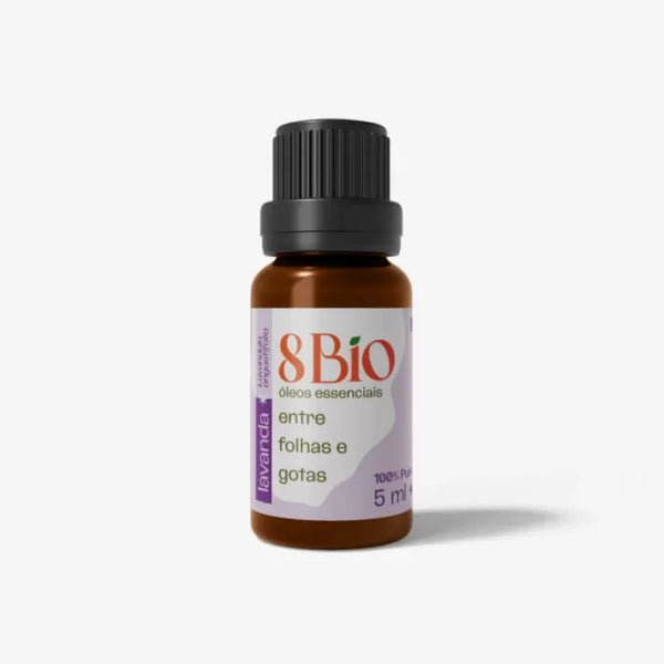 Óleo Essencial de Lavanda 8BIO – 5mL