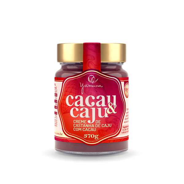 Cacau e Caju Yamuna – Creme de Castanha de Caju com Cacau