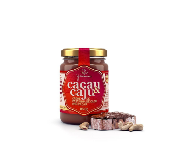 Cacau e Caju Yamuna – Creme de Castanha de Caju com Cacau