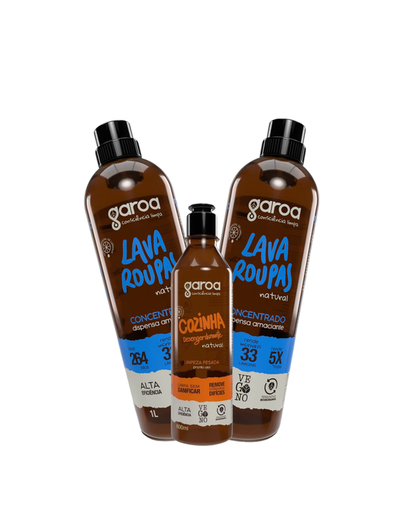 2 Lava roupas Garoa + BRINDE