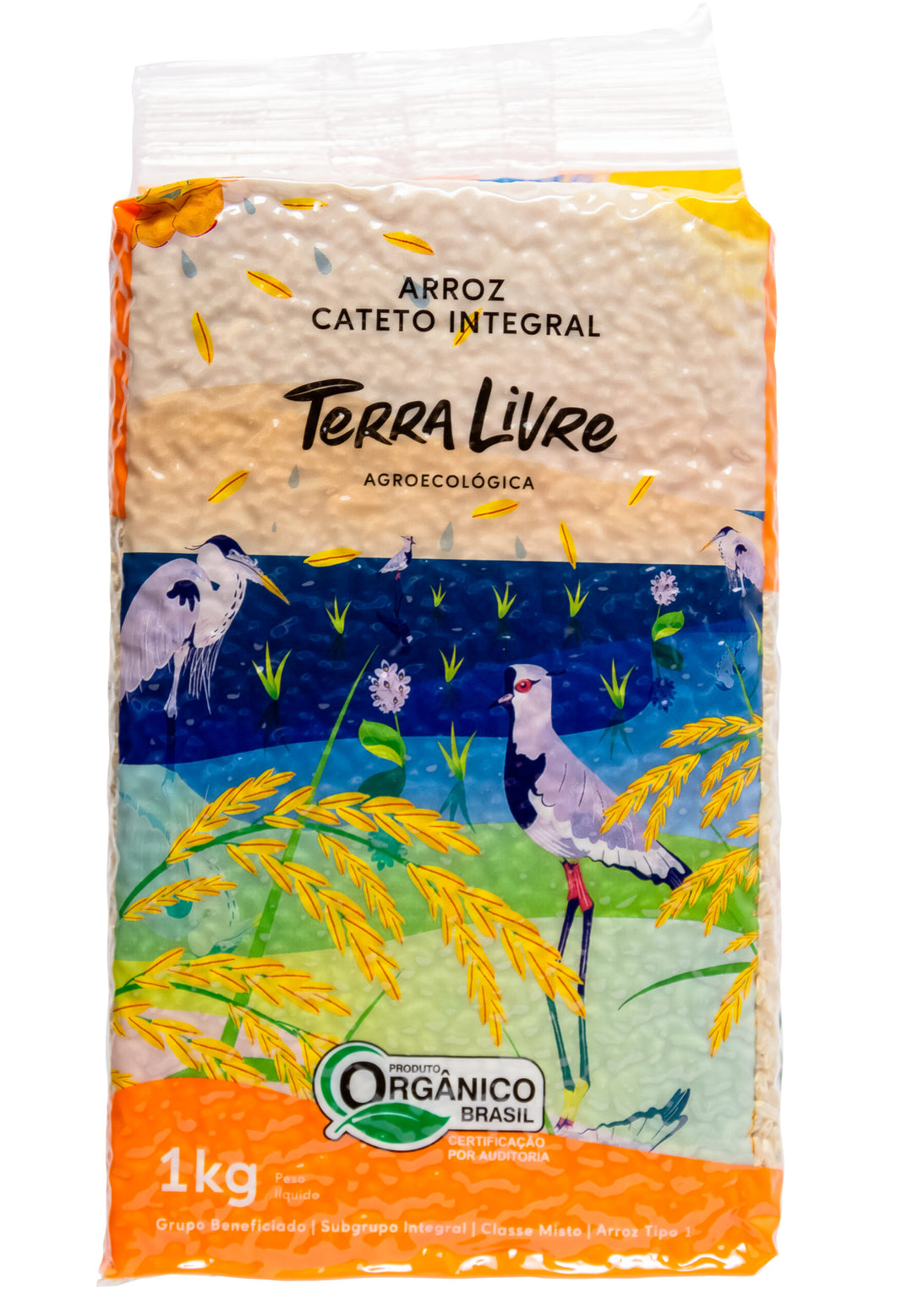 Arroz Orgânico Terra Livre 1kg - vários tipos