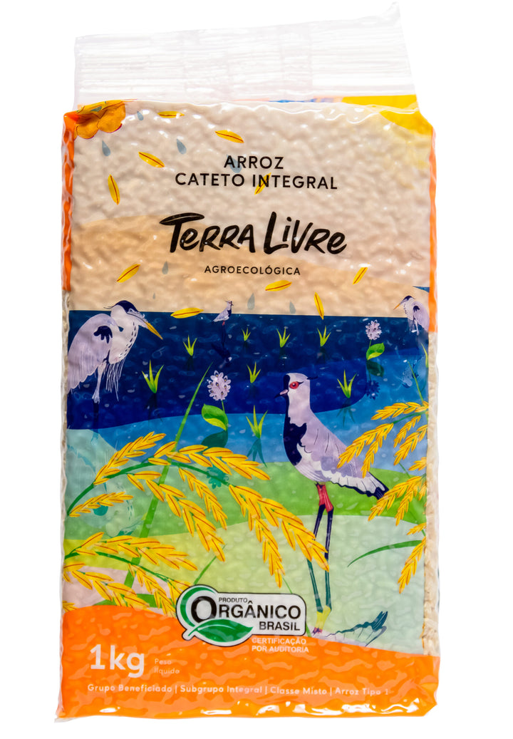 Arroz Orgânico Terra Livre 1kg - vários tipos