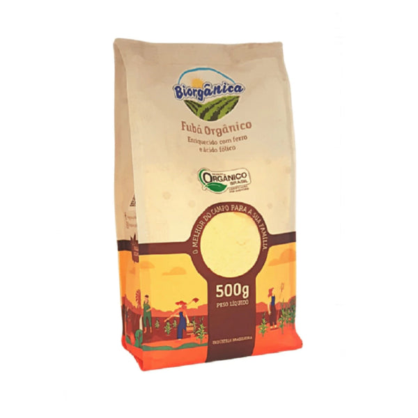 Fubá de Milho Orgânico 500g – Biorgânica